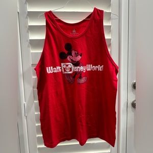 Disneyland Red Mickey Mouse Tank- XL